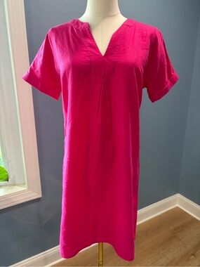 vineyard vines Hot Pink Shift Dress Size 00